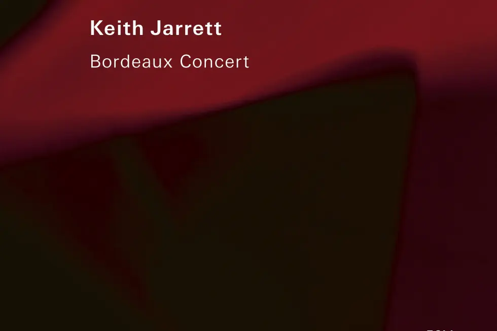 ECM Records 发布的这张封面图片展示了 Keith Jarrett 的“波尔多音乐会”。 （ECM 记录来自 AP）